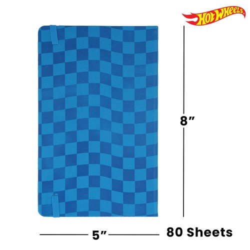 Hot Wheels 80-seitiges Notizbuch aus veganem Leder | 5 x 8 Zoll - Bild 7 von 8