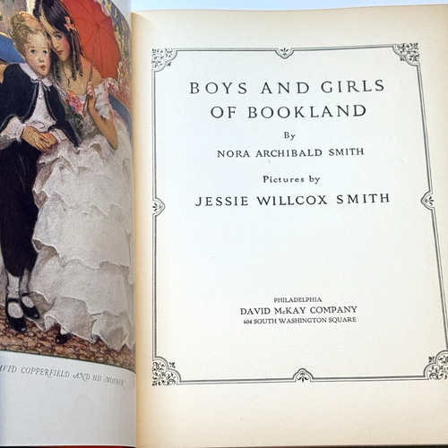 1923 Jungen und Mädchen von Bookland Nora Archibald Smith, Jessis Willcox Smith - Bild 2 von 3