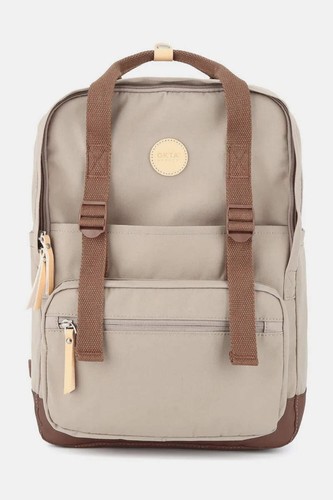 Mochila de lona impermeable con bolsillos laterales elegante y duradera - Imagen 7 de 11