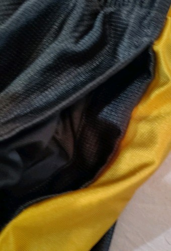 Nike Shorts Mens 2XL Green Gold Basketball  Shiny Athletic Workout Gym Dazzle  - Bild 4 von 6