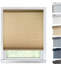 Pack Of 6  Cellular Shades , Window Blinds Cordless , Blinds for Windows 34x60