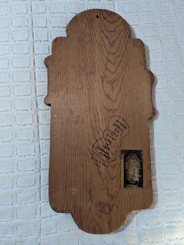 Letrero de boticario de madera tallada a mano mortero y mortero rústico estilo vintage pared... - Imagen 5 de 13