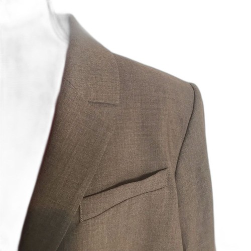 Calvin Klein Blazer Women's Plus Size 20W Heather Taupe Long Sleeve 2-Button - Picture 7 of 11