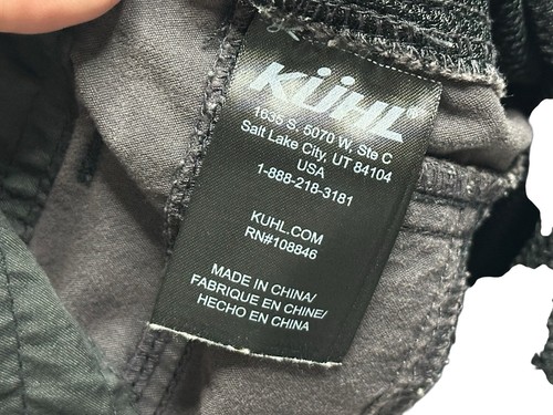 Men's Kuhl Konfidant Air Hiking Pants Size 34 x 32 Grey #5098 - Picture 9 of 17