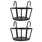 2 STÜCKE Topf Ständer Eisen Topf Halter Blumentopf Lagerregal Home