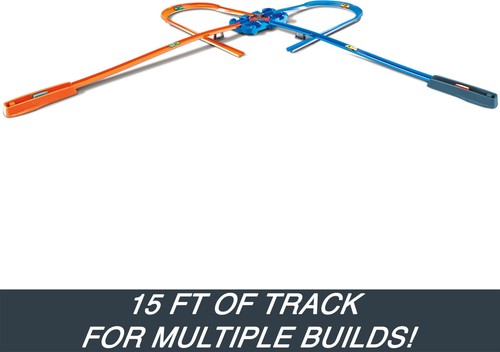 Toy Car Track Builder Playset, Deluxe Stunt Box with 25 Component Parts & 1:6... - Picture 3 of 10