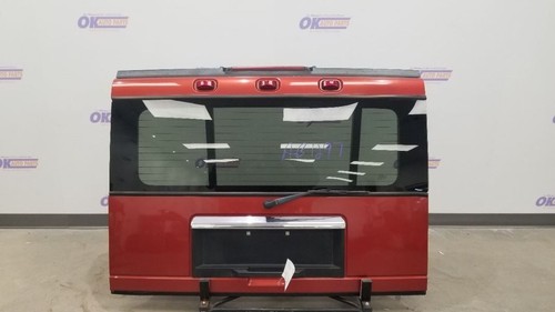 03 HUMMER H2 COMPLETE REAR TRUNK HATCH DECKLID ASSEMBLY ORANGE 71U | eBay