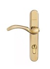 Andersen Traditional Style Storm & Screen Door Handle Set, Brass 42301