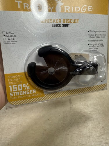 New Trophy Ridge Whisker Biscuit " Kill Shot " Medium LH/RH Adjustable Unused - Picture 6 of 13