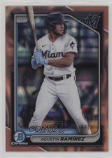 2024 Bowman Draft Chrome Rose Gold Lava Refractor 2/10 Agustin Ramirez 17tk
