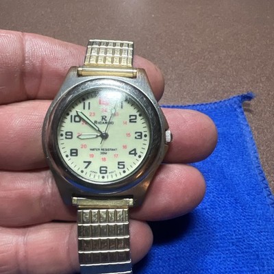 Ricardo Watch Water Resistant Stainless Steel New Battery Free Shipping