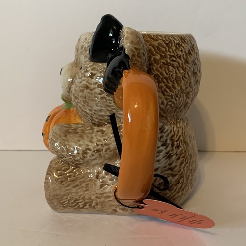 Creepy Critters Bear Holding Pumpkin Halloween Mug TIK TOK VIRAL NEW - Picture 2 of 5