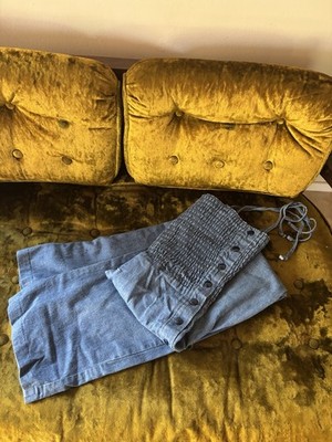 GAP Vintage Women s Denim Jumper Jumpsuit Size Small S Tie Straps