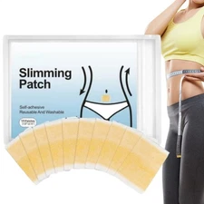 10Pcs Slimming Patches Diet Weight Loss Burn Fat Navel Sticker Slim Detox Pads