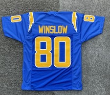 KELLEN WINSLOW San Diego Royal Blue #80 Jersey Size Medium