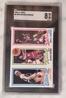 1980 Topps Julius Erving/Larry Bird/Magic Johnson SGC 8 Rookie Card
