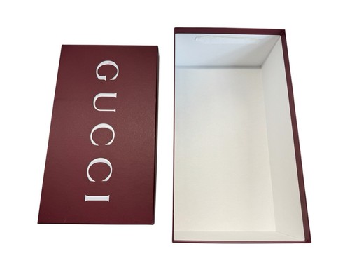 Authentische Gucci Burgunderrot Leere Geschenk Aufbewahrungsbox 14,5”x8,25”x5,5” - Bild 11 von 14
