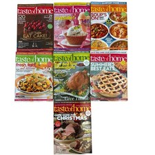 Taste of Home Magazine Collection 7 Issues Special Collectors Ed Bonus Cookbook
