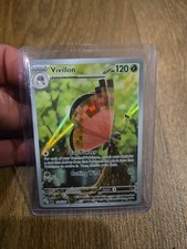 Vivillon 193/191 Surging Sparks Illustration Rare Holo Pokemon Card