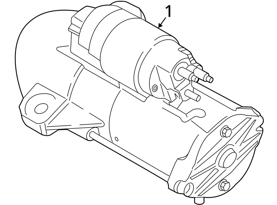 2007-2018年林肯MKx汽车起动器电机电磁阀Oem NHHFX — 第 4/4 张图片