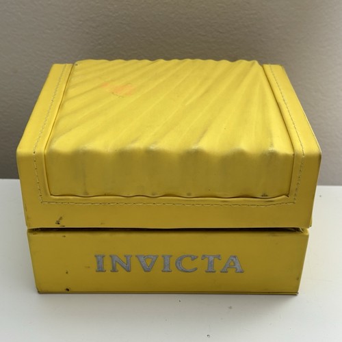 BROKEN Rare Invicta Model 2731 Mens Gold Tone Minute Repeater Watch 40mm - Picture 10 of 11