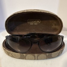 Coach Women's Sunglasses Signature C ABIGALE S431 With Case And Cloth Genuine