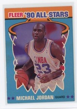 1990-91 Fleer #5 Michael Jordan All-Stars