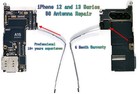 Service de réparation d'antenne iPhone 12 et 13 séries 5G - 6 mois Garantie - Professionnel