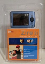 NEW PalmOne Zire 31 Handheld PDA Organizer Blue Factory Sealed