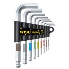 Ball point hex wrench 9 pieces set (short) [SBNC-900S]