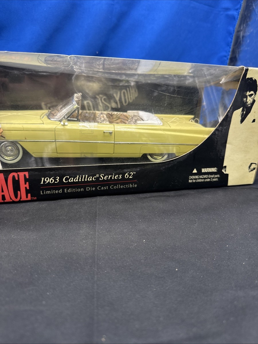 1963 Cadillac ダイキャスト ミニカー Amazon.com: Pink Slips 1:24 W3 1963 Cadillac Die-Cast Car w