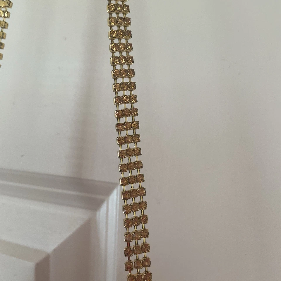 BOLSO DE NOCHE VINTAGE ASH AMIRA ORO Y PÚRPURA ESTRÁS Foto 4 de 4