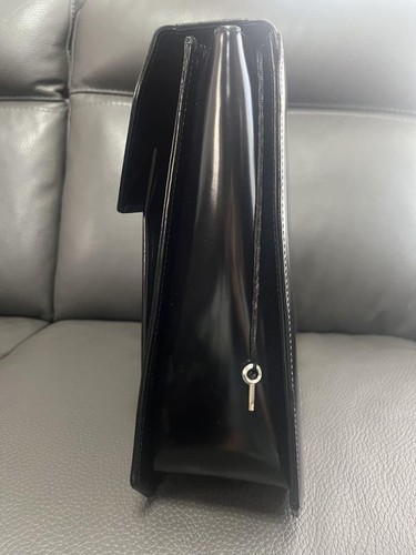 VERSACE Businesstasche schwarz Luxus Designer Aktentasche aus hochwertigem Material - Bild 5 von 12