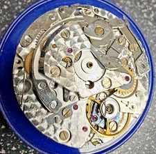 eta 7753 incomplete chronograph movement Non working, parts repair project.