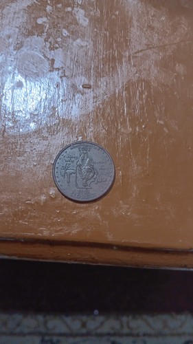 Copper Quarter ILLINOIS 1818 LAND OF LINCOLN OIN - Picture 2 of 3
