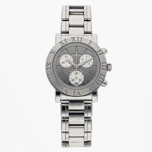 CORUM 396.701.20 Romulus Chrono Silver SS QZ - Picture 6 of 10