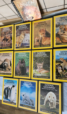DVD - National Geographik- Bedrohte Welt der Tiere 11 Stück +DVD -Mein Leben mit