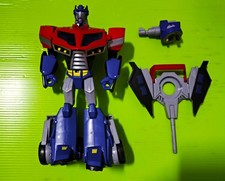 Transformers Animated Series Voyager Class Optimus Prime Figur Hasbro PLS LESEN