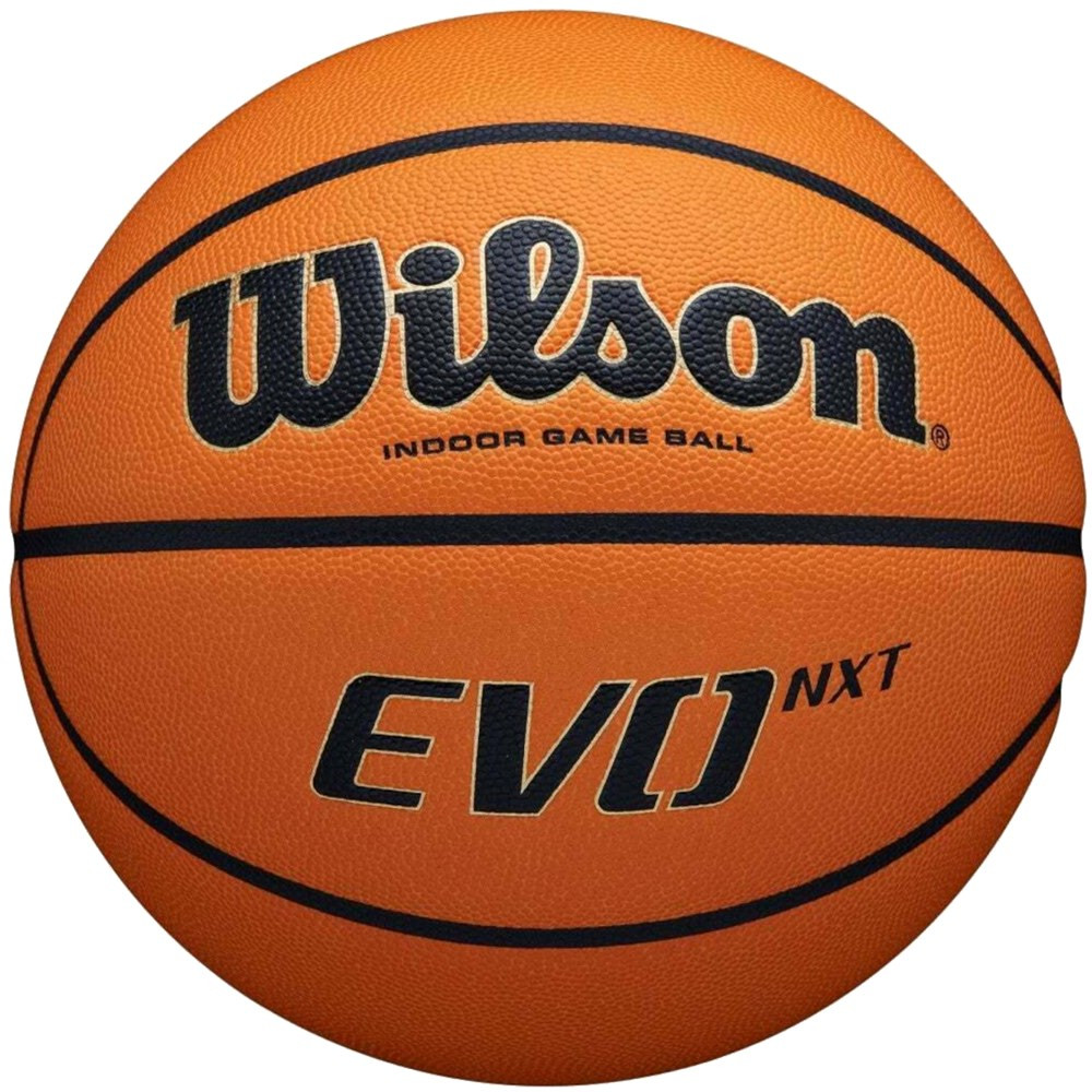 Баскетбольный мяч Wilson Evo Nxt Fiba Game WTB0966XB оранжевого цвета 30890₽