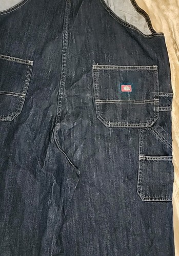 Mono con tirantes Dickies para mujer azul vaquero retro carpintero calce relajado XL - Imagen 16 de 19