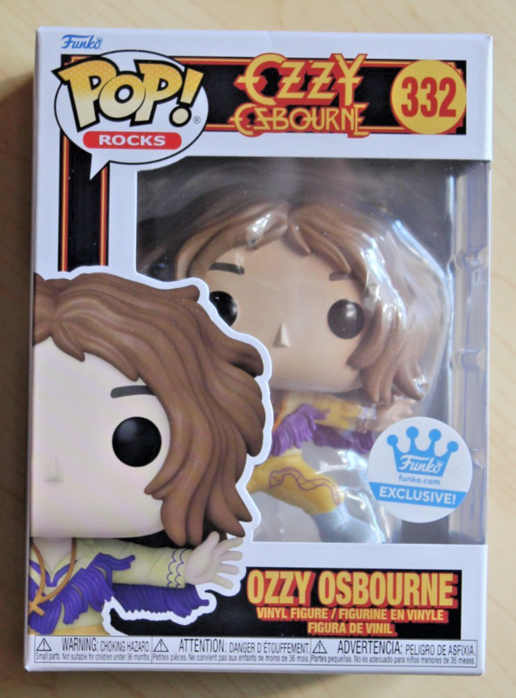 Funko Pop! Vinyl: Ozzy Osbourne - Funko (Exclusive) #332 for