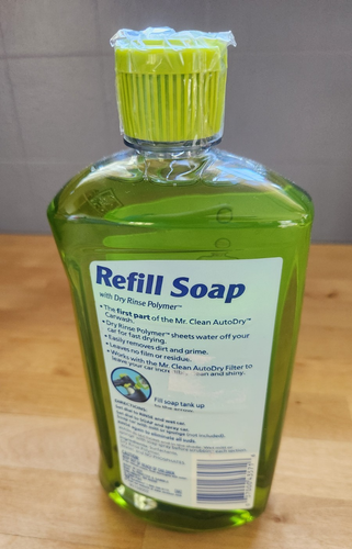 New Sealed Mr Clean AutoDry Carwash 20oz Large Bottle Refill Soap Concentrate - Picture 3 of 5