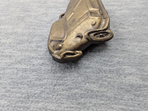 Vintage 1970s Pontiac Firebird Belt Buckle Solid Metal Muscle Car Collectable - Picture 2 of 11