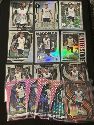 16 Tottenham Hotspurs Insert Football Cards With Rookie Mikey Moore