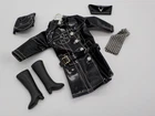 Vintage Mego Maddie Mod Black Patent Leather Black Coat Set 1970's Barbie Clone