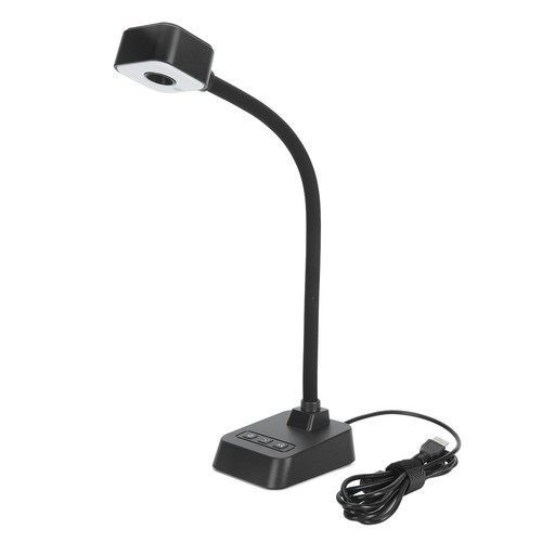 4K USB Document Camera 360 Deg Rotatable Lens Auto Focus 3 Level LED Light A NEW - Afbeelding 3 van 12