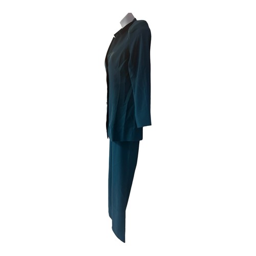 size 8 GREEN Monroe & Main Catalog Career Office Business Suit Pant Set - Imagen 10 de 20