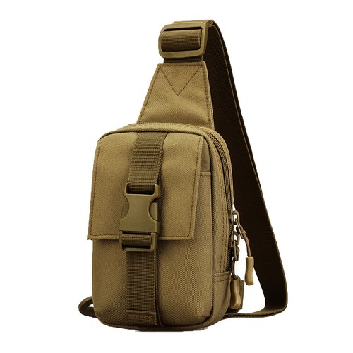 Bolsa De Hombro Táctica Bolsa De Pecho Bolsa Al Aire Libre Bolsa Teléfono Móvil - Imagen 10 de 13