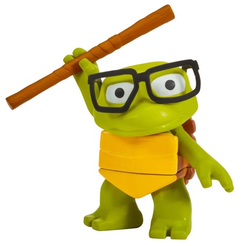 Playmates TMNT Teenage Ninja Turtles Mutant Mayhem Leo Donnie TOTS (bersaglio) NUOVO - Foto 6 di 6