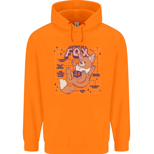 Anatomy of a Fox Foxes Funny Childrens Kids Hoodie - Picture 58 of 68